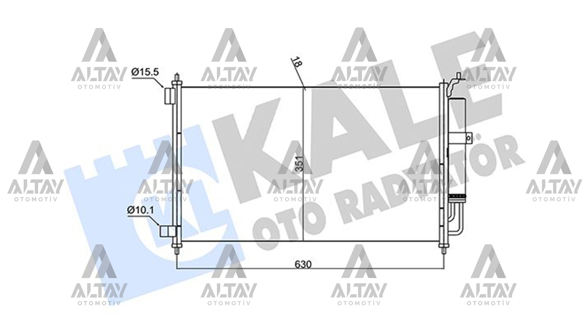 Nissan Micra Klima Radyatörü 2003-2010